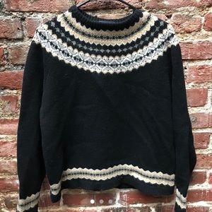 Eddie Bauer cropped sweater